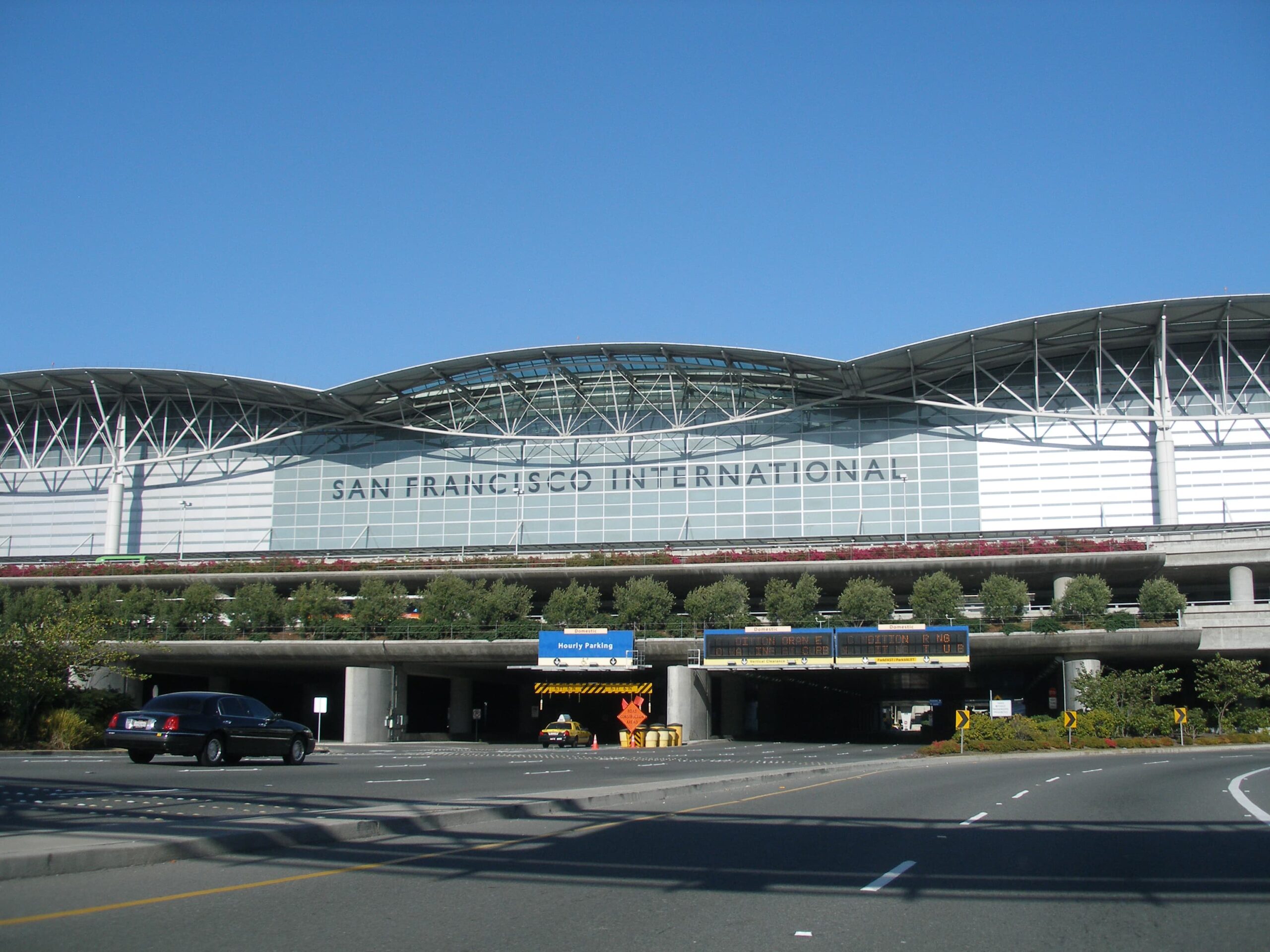 exterior of San Francisco Airport